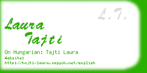 laura tajti business card